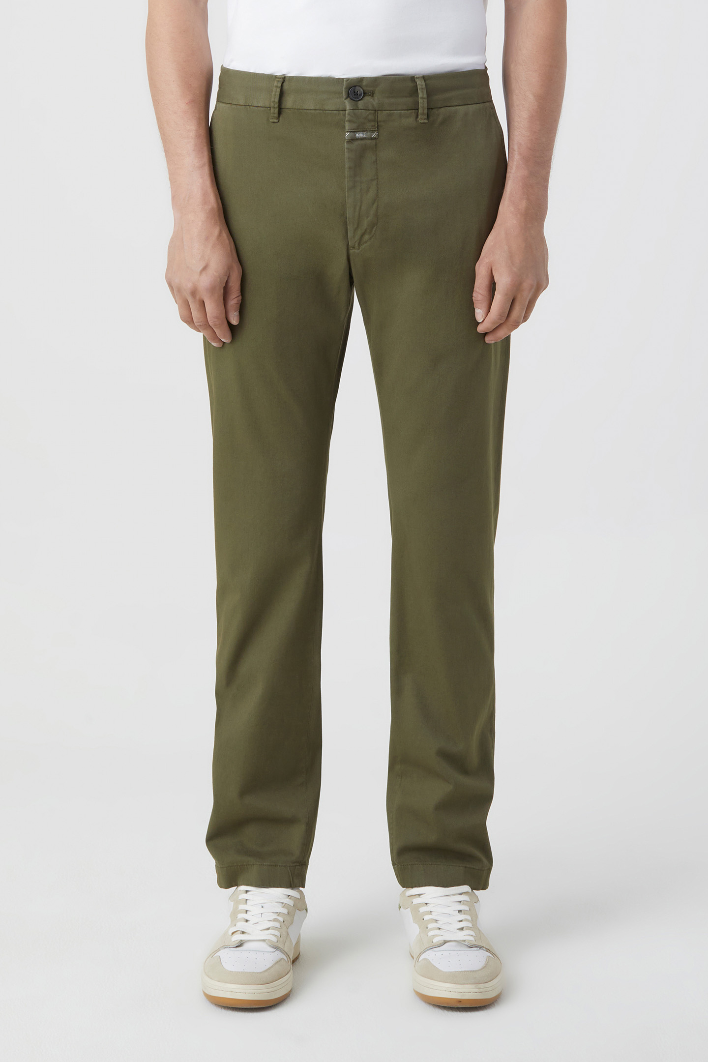 CLIFTON SLIM PANTS CHARD GREEN 1