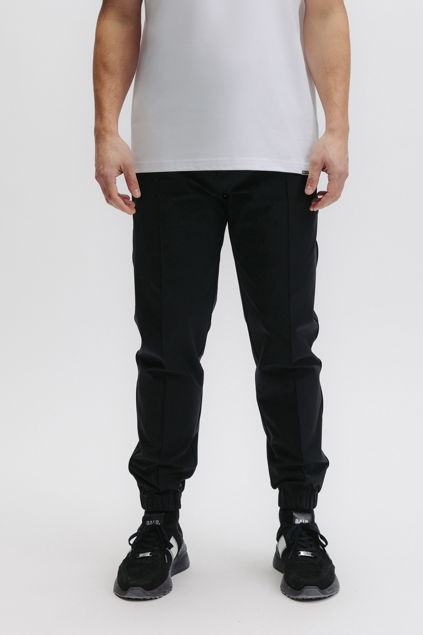 HEX-SERIES CUFFED TRACK PANTS JET BLACK 1