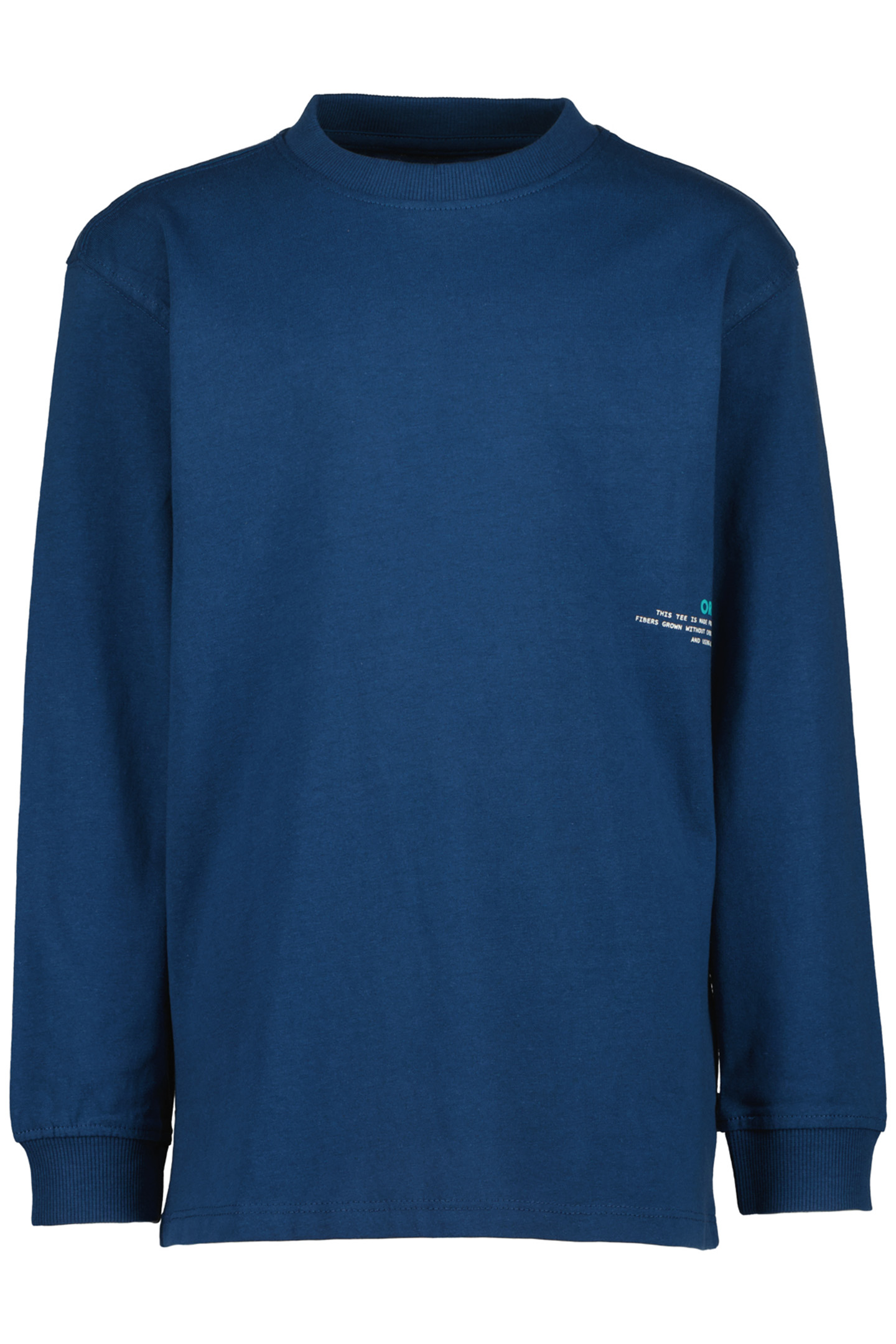 BOY'S TEE-B02 T-SHIRT INDIGO BLUE 1