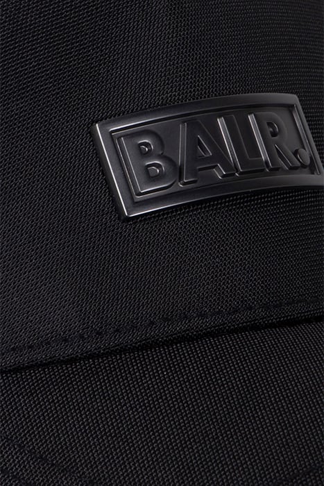 UNISEX CLASSIC METAL BRAND CAP JET BLACK 3