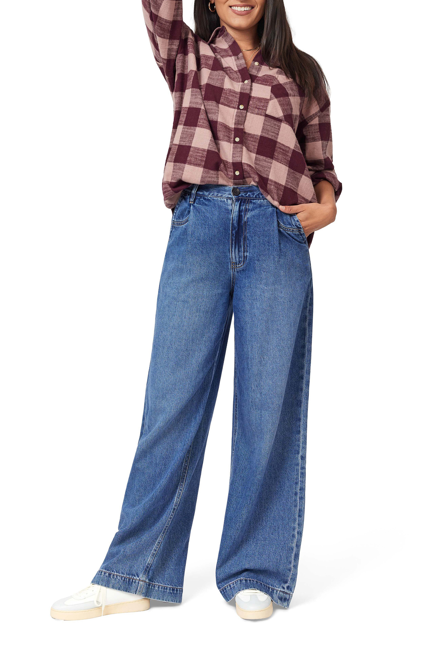 OVERSIZED SHIRT WINETASTING BUFFALO CHECK 3