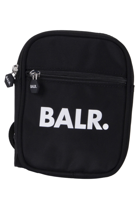 UNISEX B-SERIES CROSS BODY BAG JET BLACK/BRIGHT WHITE 2