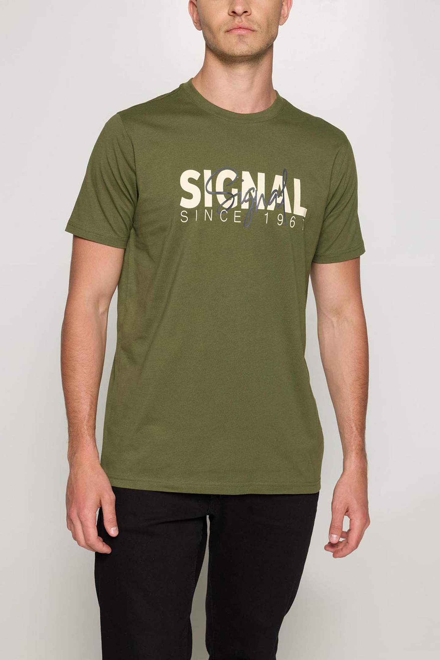 OWENSI PRINT TEE + CYPRESS GREEN 1