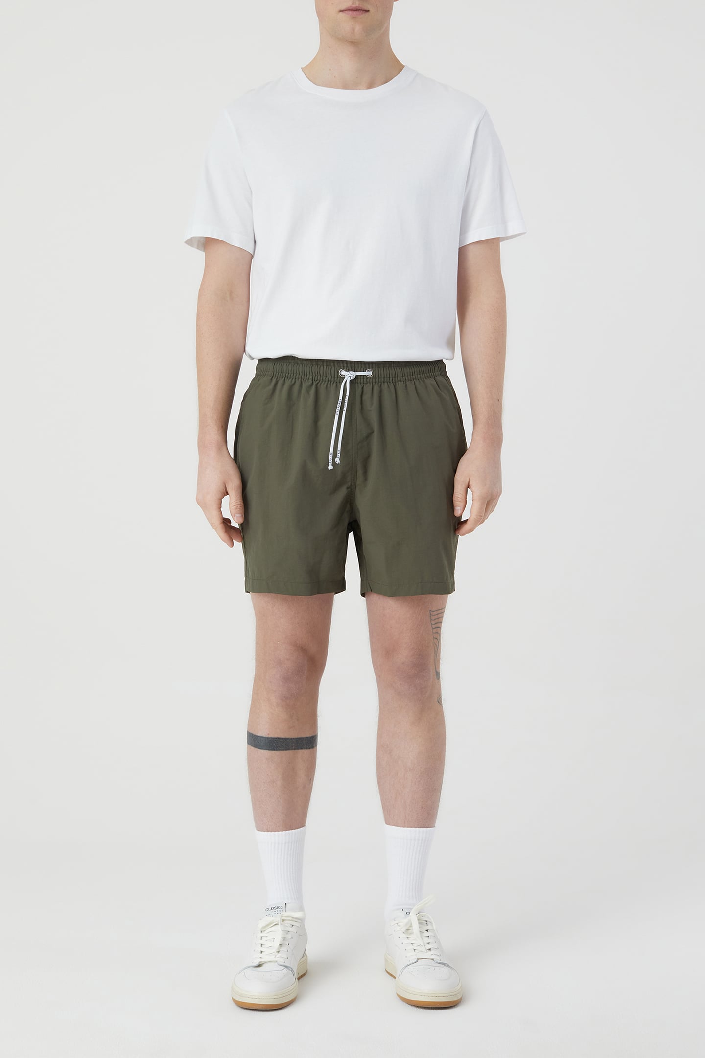 SWIM SHORT SHORTS CHARD GREEN 3