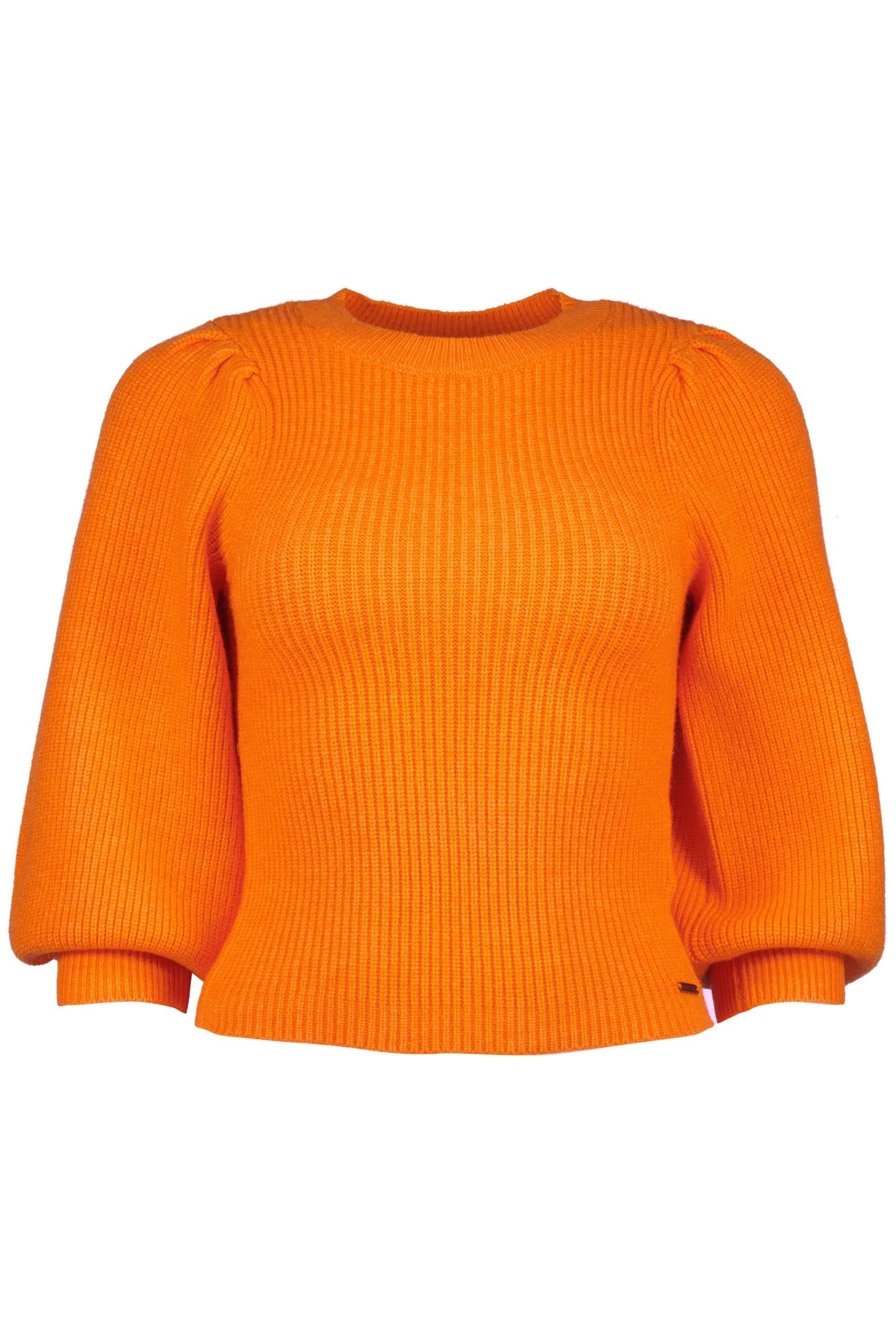 CARY FLAT KNIT BURNED ORANGE 1