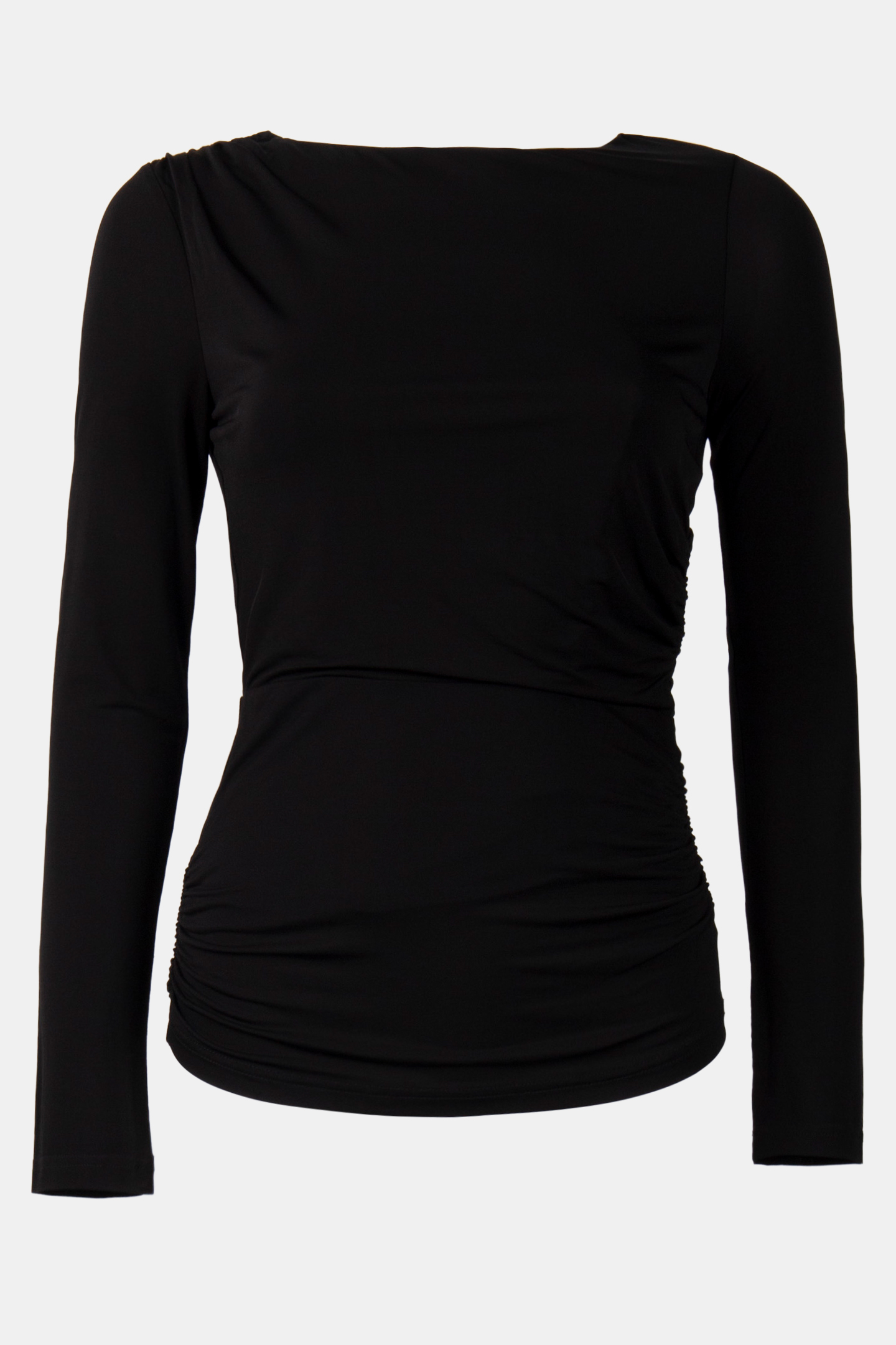 ALANIS LS KNIT TOP JET BLACK A996 3