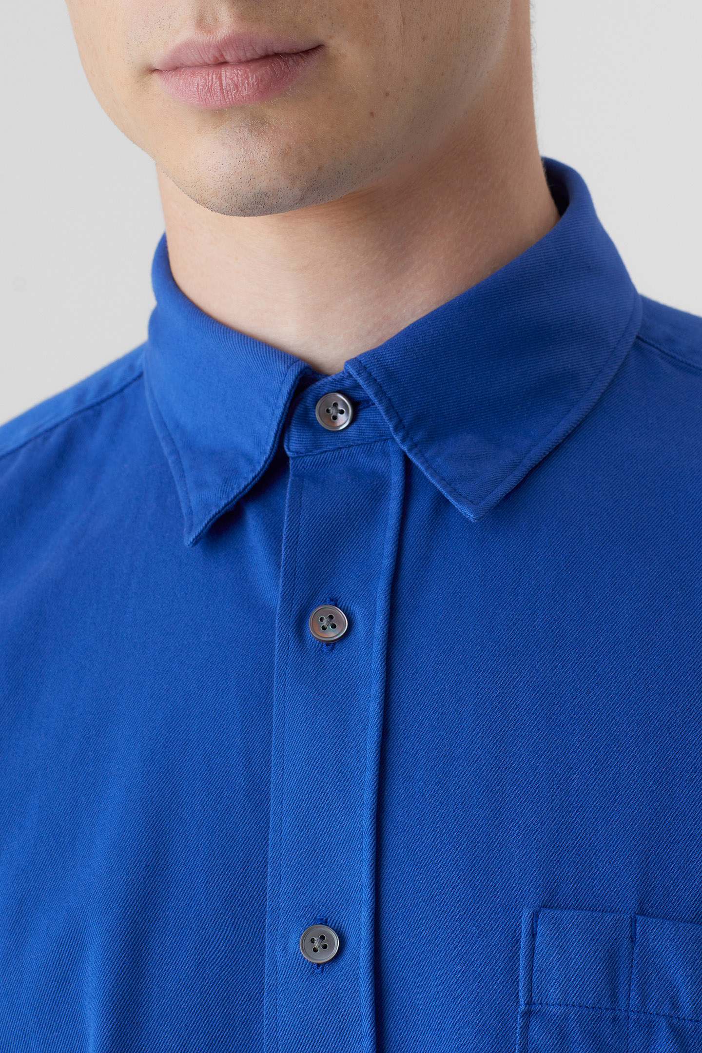 FORMAL ARMY SHIRT SHIRTS & BLOUSES OCEAN BLUE 4