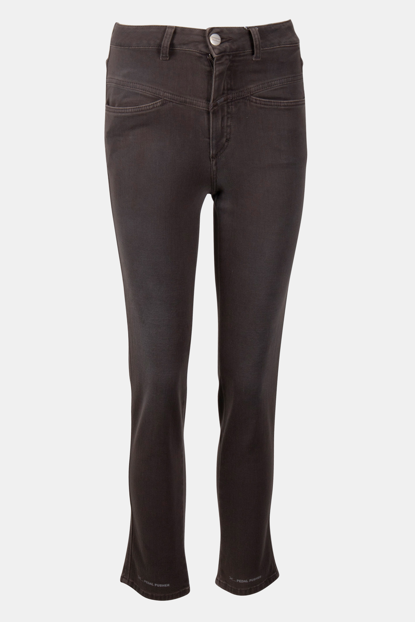 PEDAL PUSHER JEANS DARK NICKEL 3