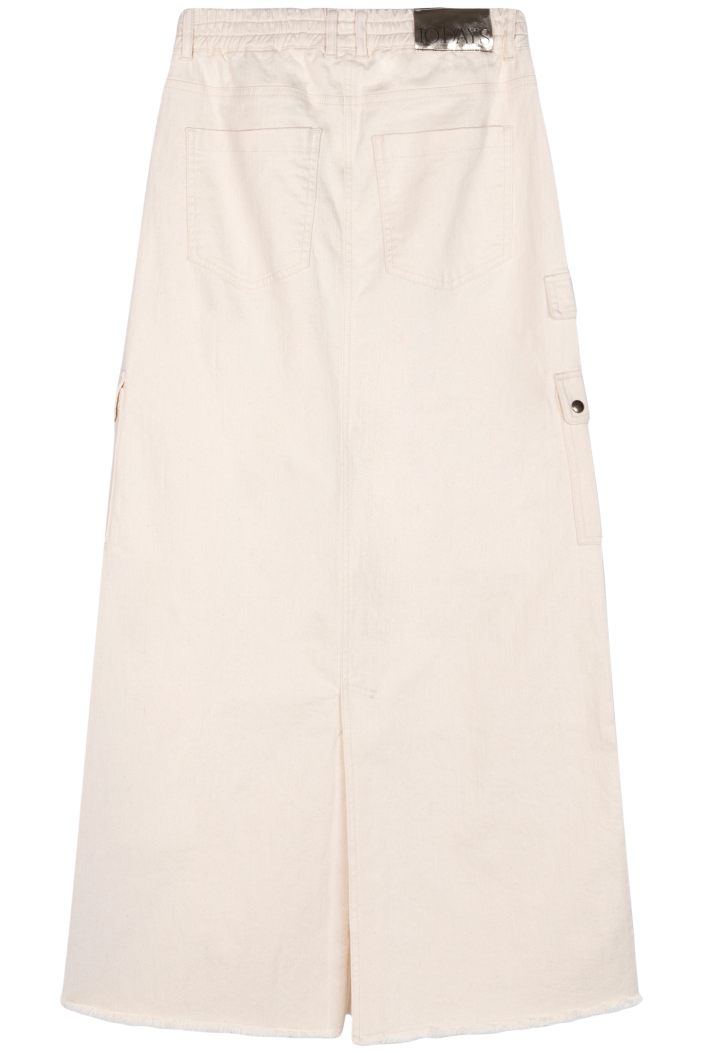 MAXI SKIRT TWILL ECRU 5