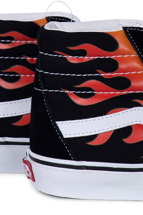 SK8-HI REISSUE FLAME BLACK/BLACK/TR WHT 4