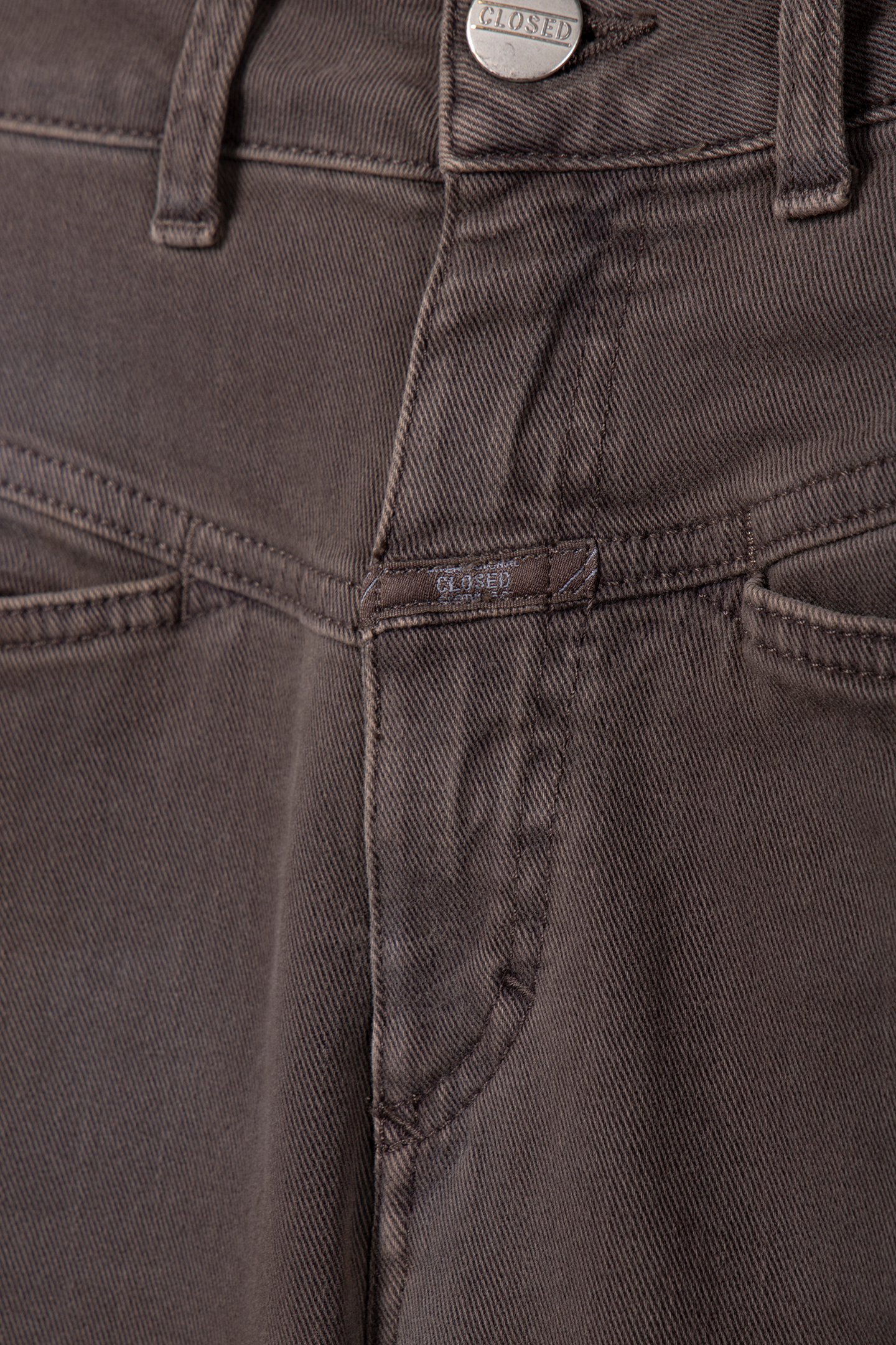 PEDAL PUSHER JEANS DARK NICKEL 4