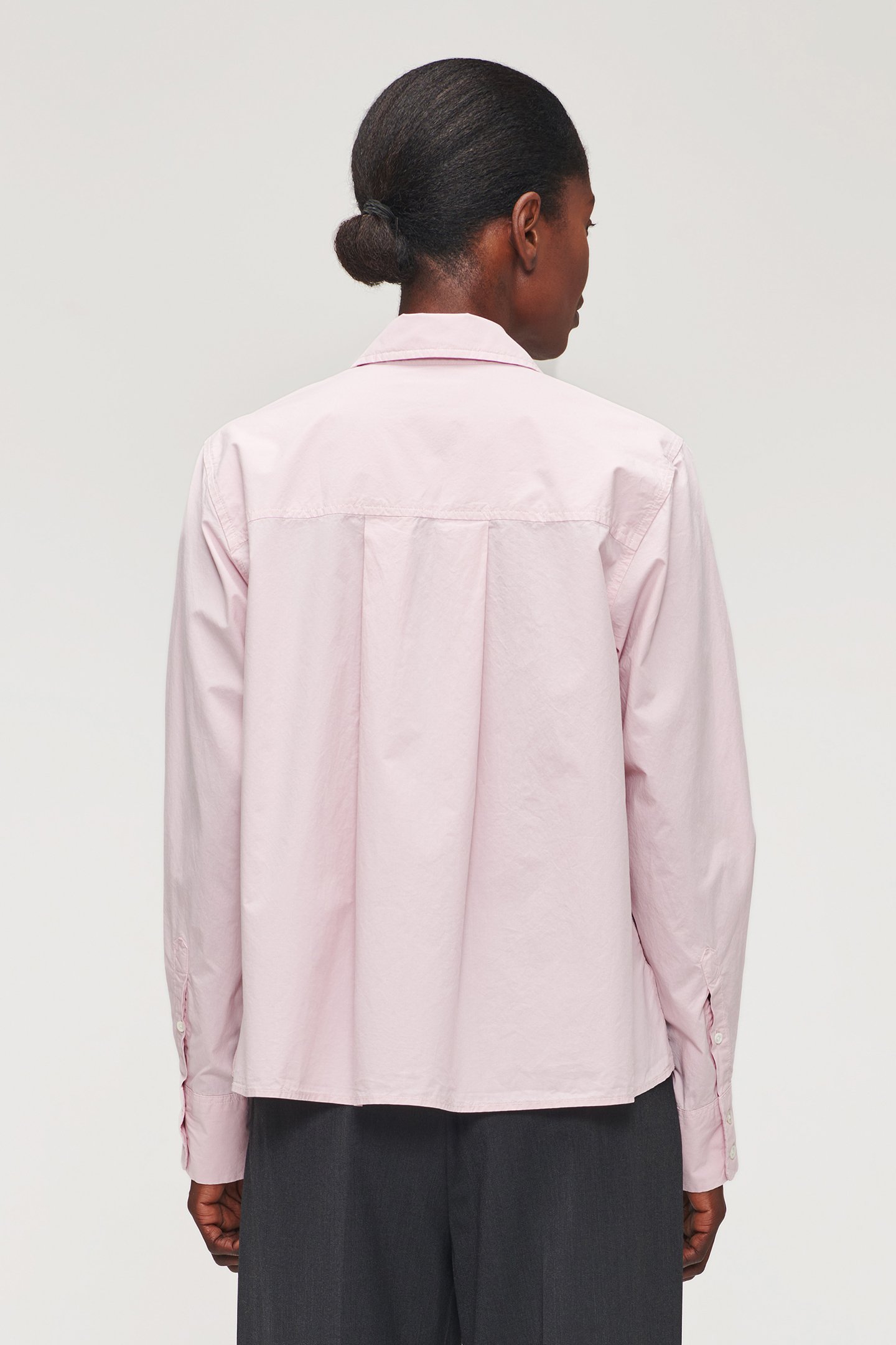 ORG COTTON BOXY SHIRT BLUSH 2