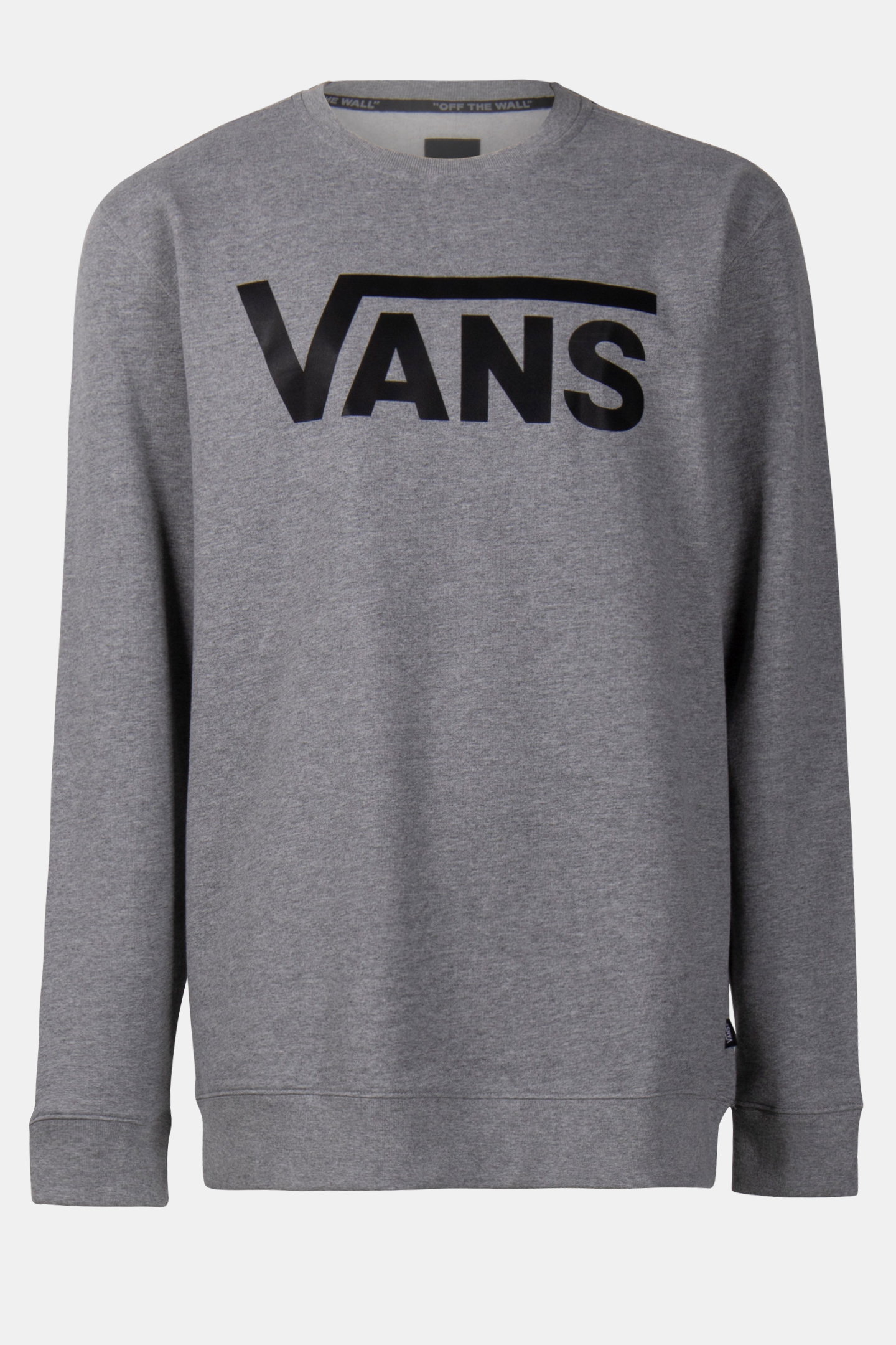 MN VANS CLASSIC CREW II CEMENT HEATHER/BLACK 3