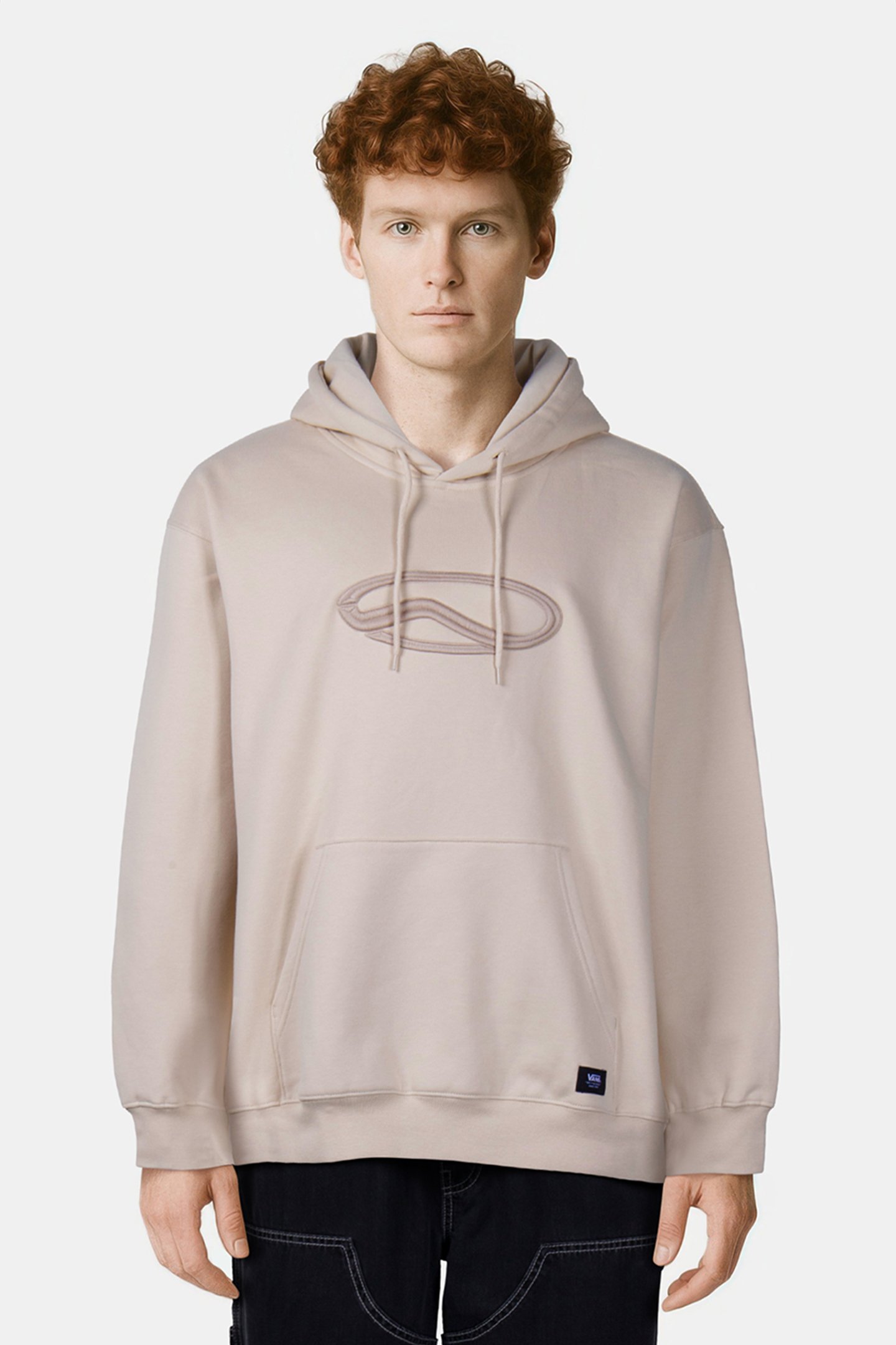 VANS OVAL LOOSE FLEECE PO OATMEAL 1