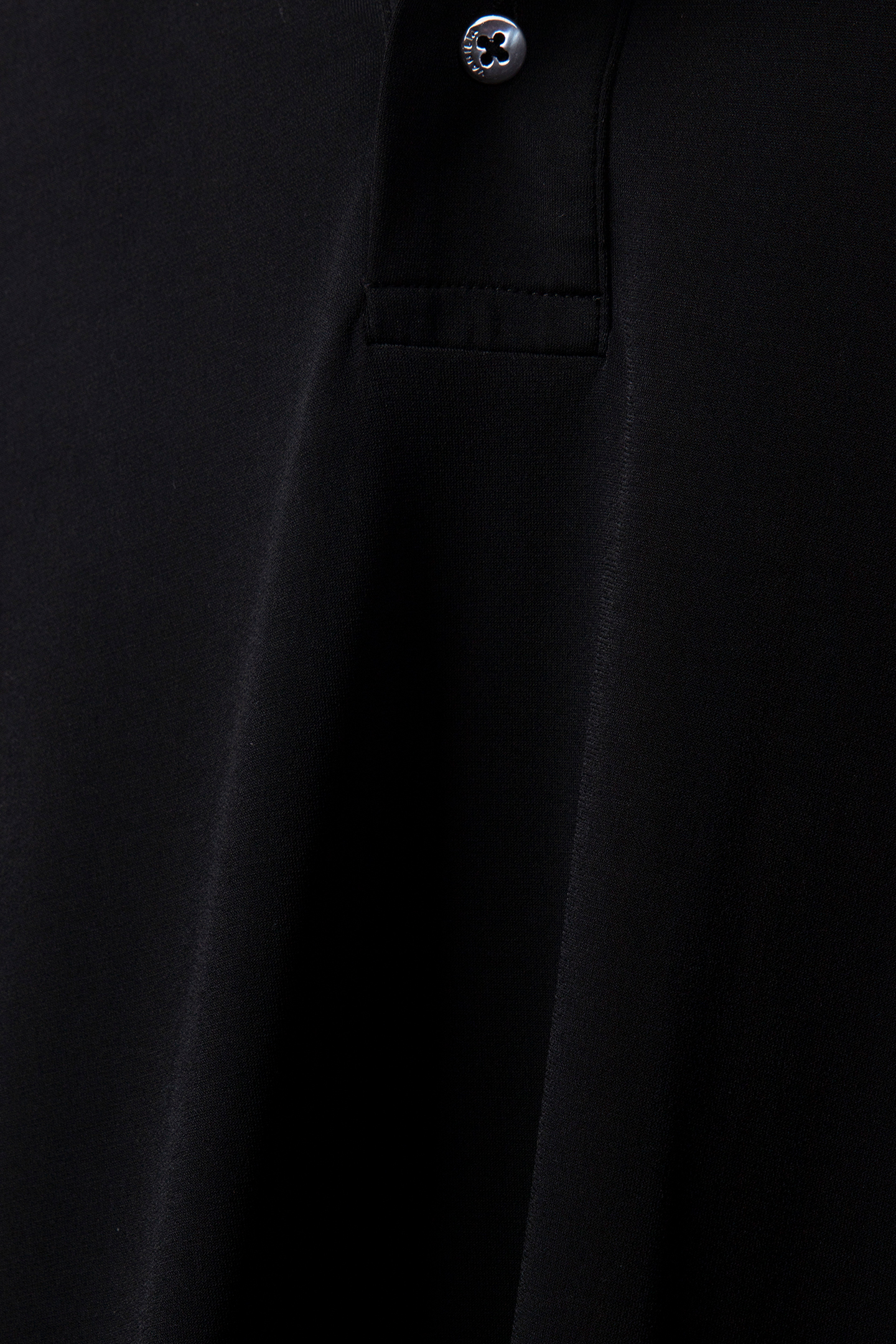 TOP POLO LONG SLEEVE BLACK 4