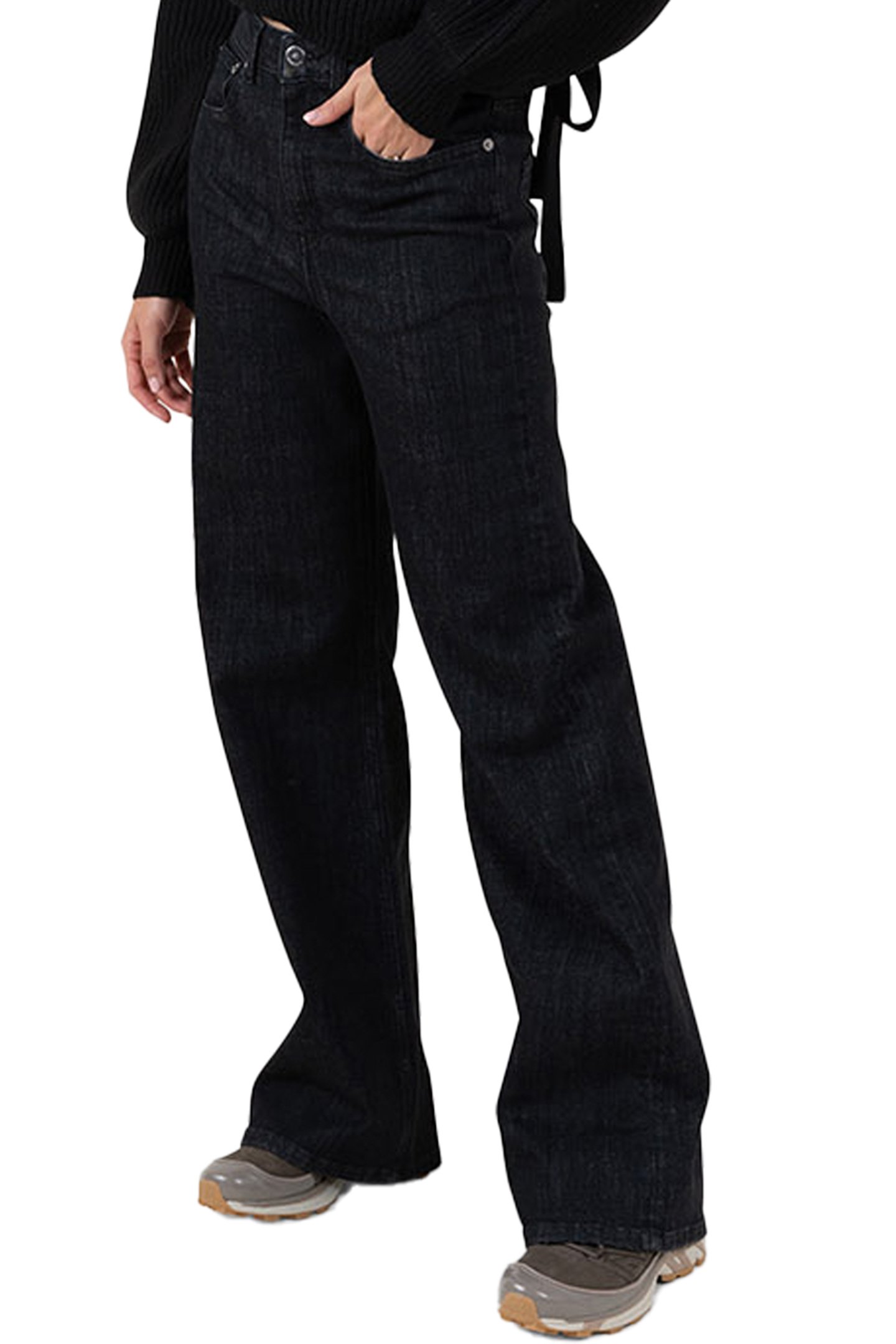 MOORE DENIM PANTS DARK GREY by Another Label
