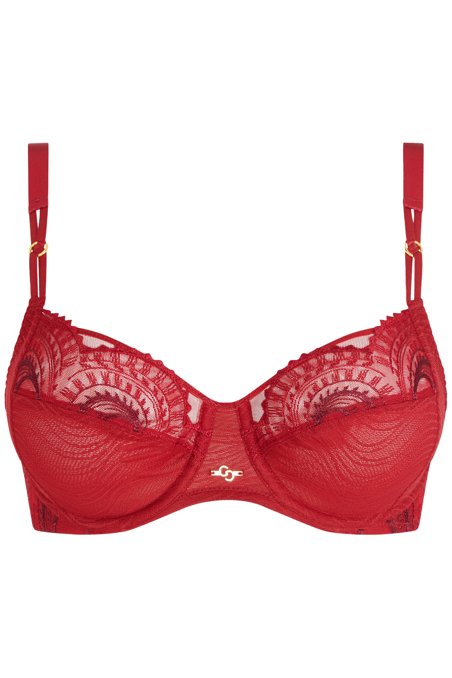 CO BRA UNDERW. VERY COVERING PASSION RED/AUBERGINE 3