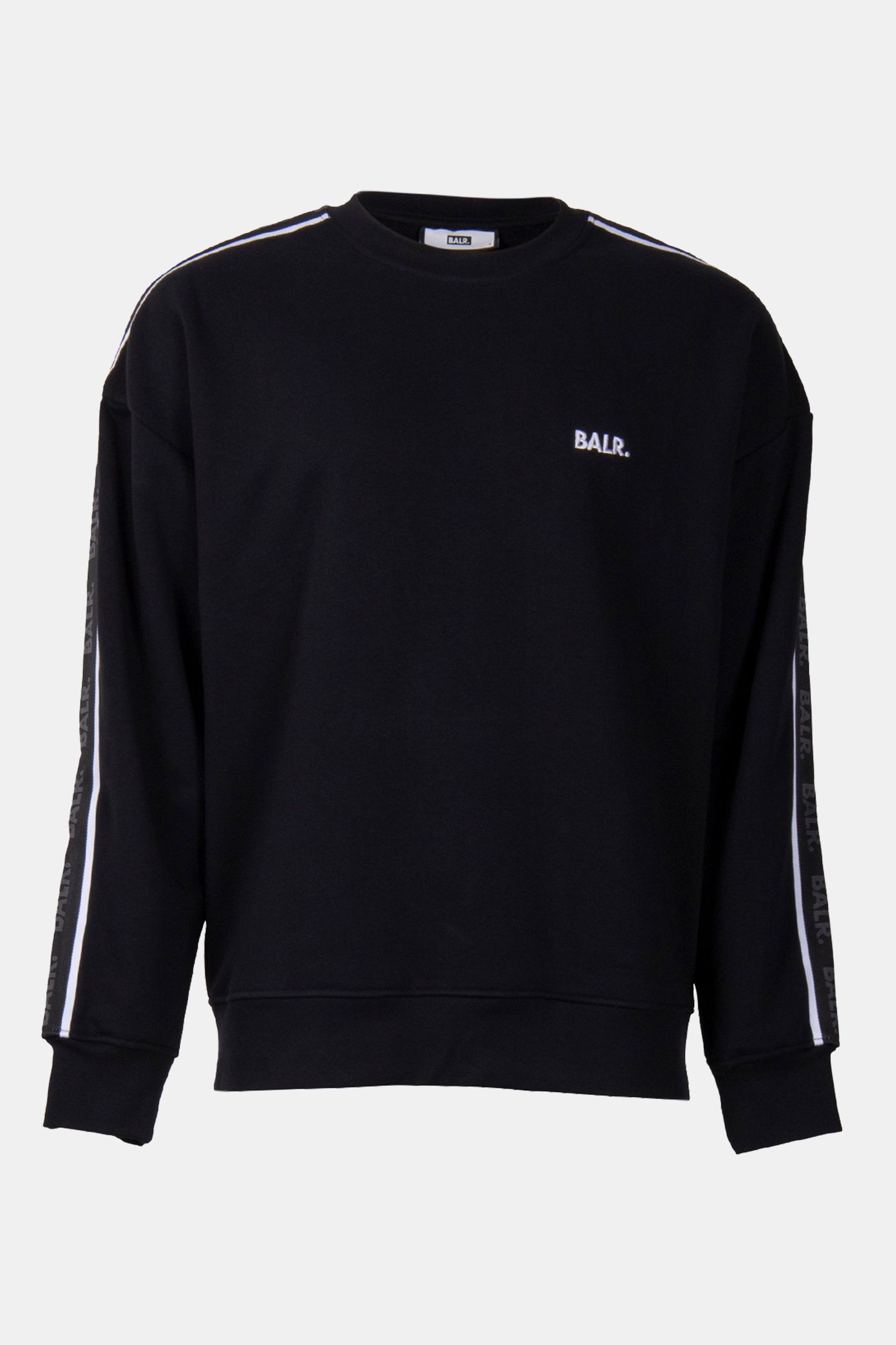 B-TAPE CREWNECK JET BLACK 3