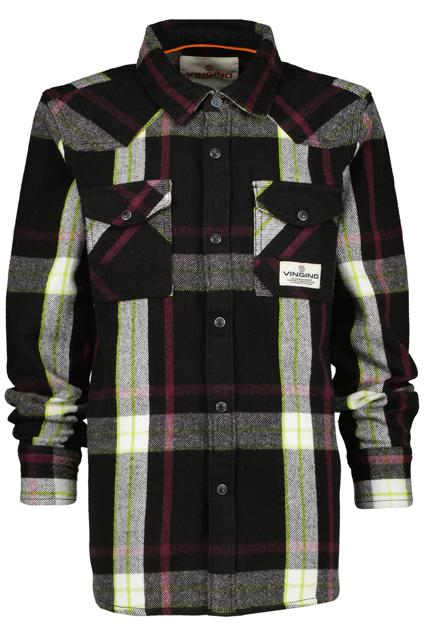BOY'S LEAK BLOUSE DEEP BLACK by Vingino