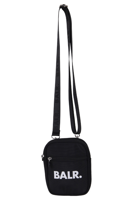 UNISEX B-SERIES CROSS BODY BAG JET BLACK/BRIGHT WHITE 3