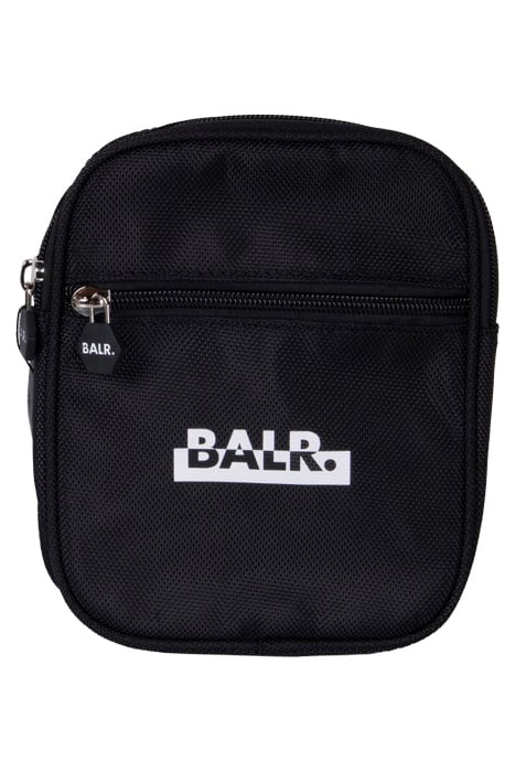 UNISEX CLASSIC BALR. MIRROR CROSSBODY BAG JET BLACK 2