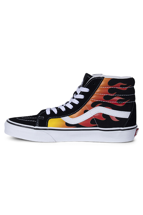 SK8-HI REISSUE FLAME BLACK/BLACK/TR WHT 3
