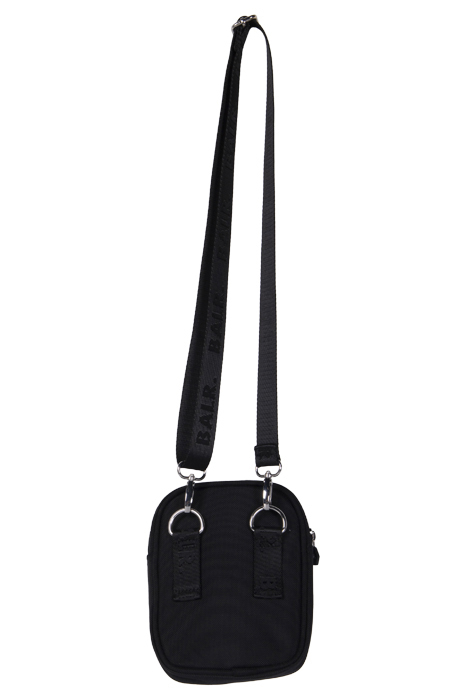 UNISEX B-SERIES CROSS BODY BAG JET BLACK/BRIGHT WHITE 4