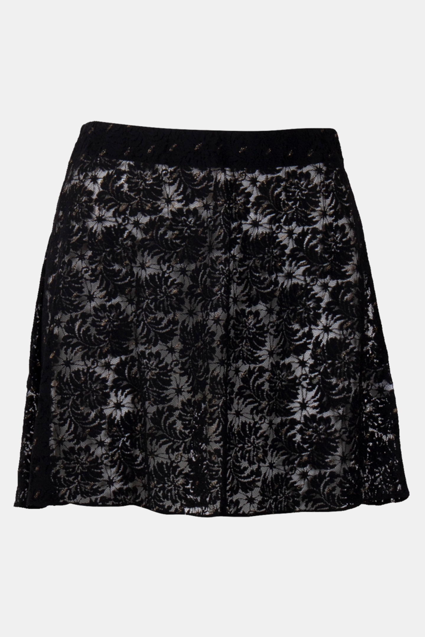 SKIRT CLASSI CREPE MINI BLACK 3