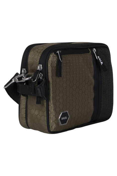 UNISEX BALR. HEXAGON SHOULDER BAG SPHAGNUM 4