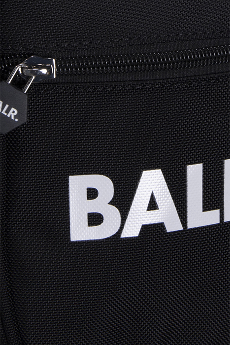 UNISEX B-SERIES CROSS BODY BAG JET BLACK/BRIGHT WHITE 5