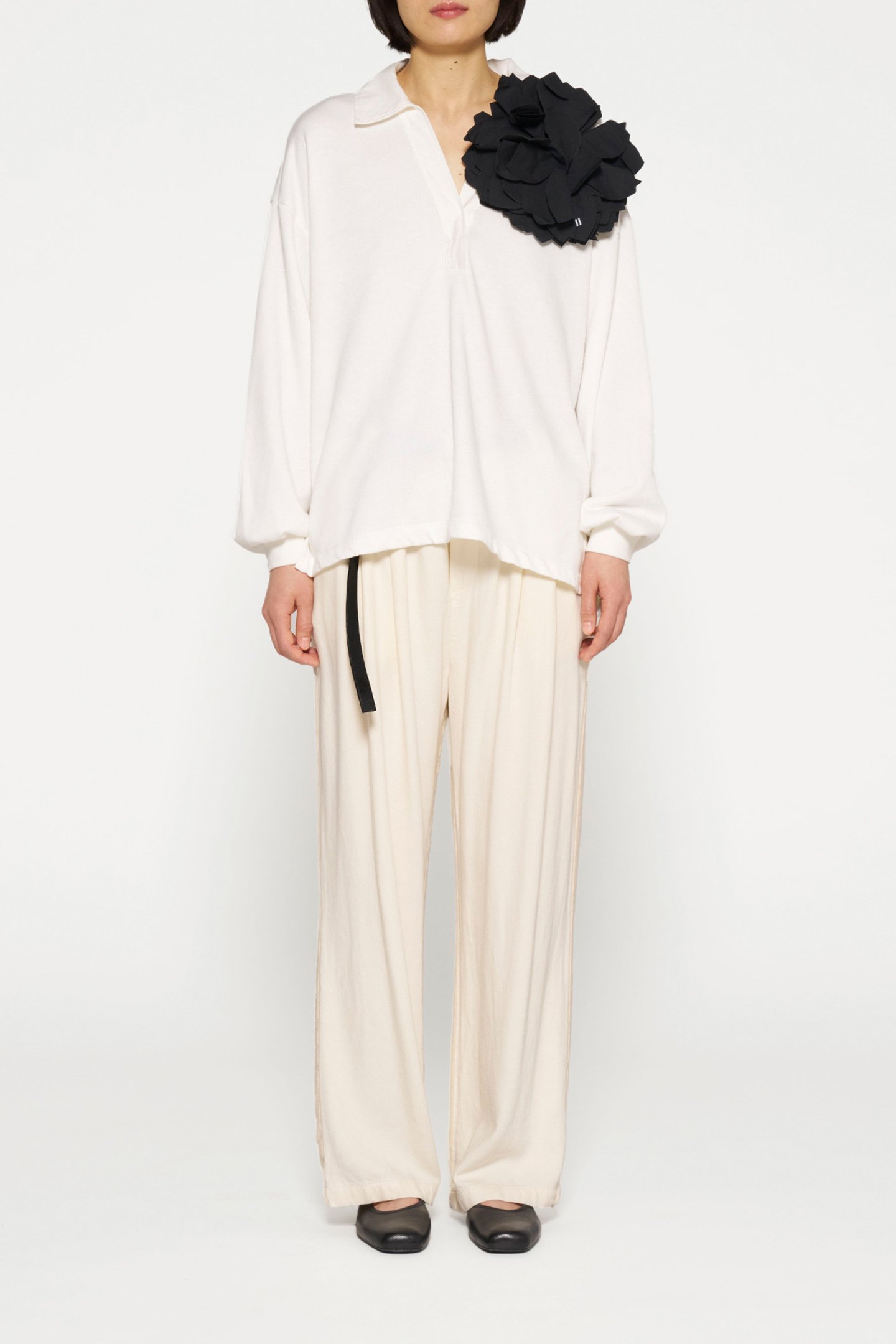 WIDE PANTS LIGHT NATURAL 3