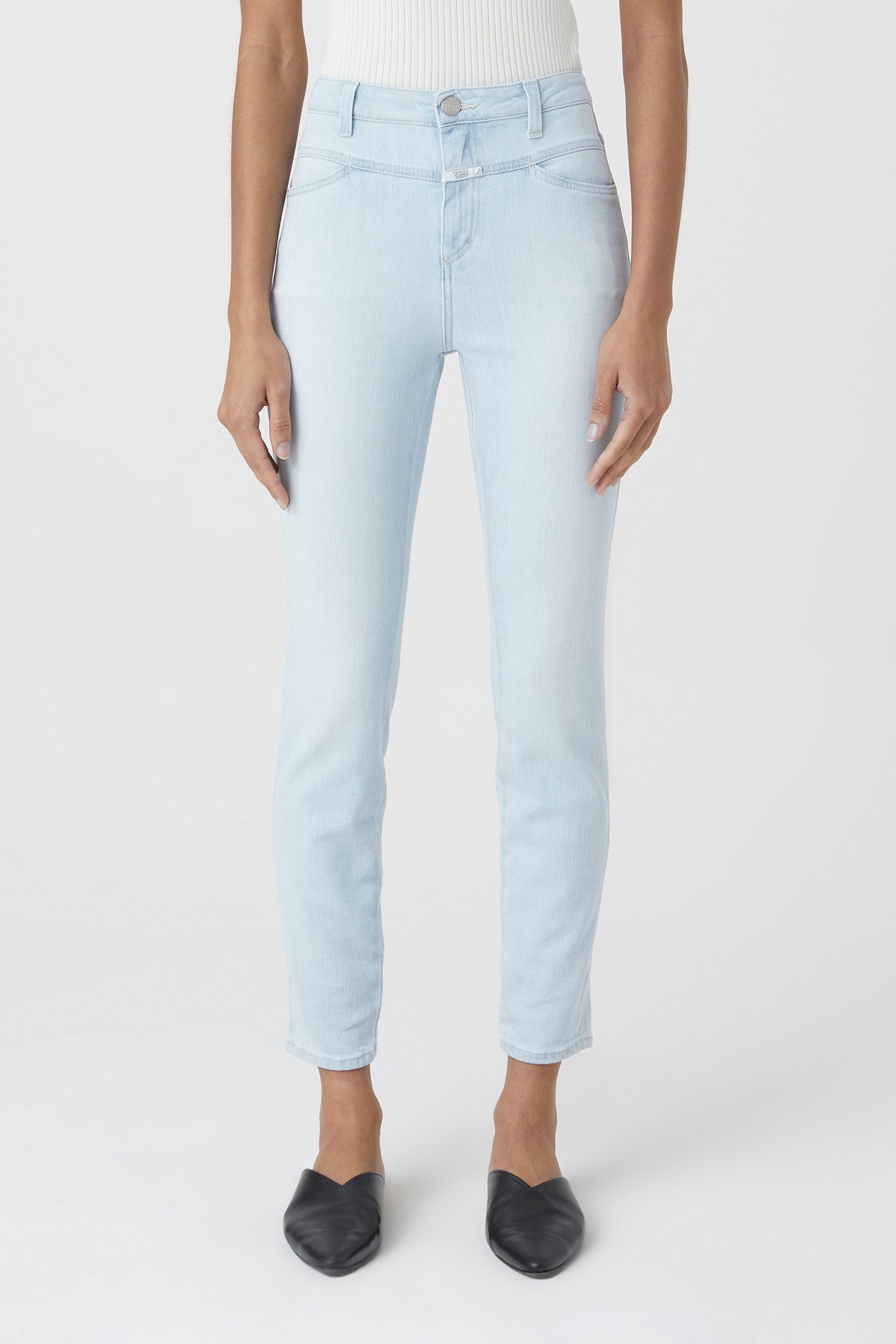 SKINNY PUSHER JEANS LIGHT BLUE by Closed