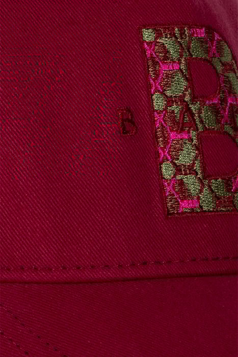 UNISEX BALR. MONOGRAM COTTON CAP TIBETIAN RED 3