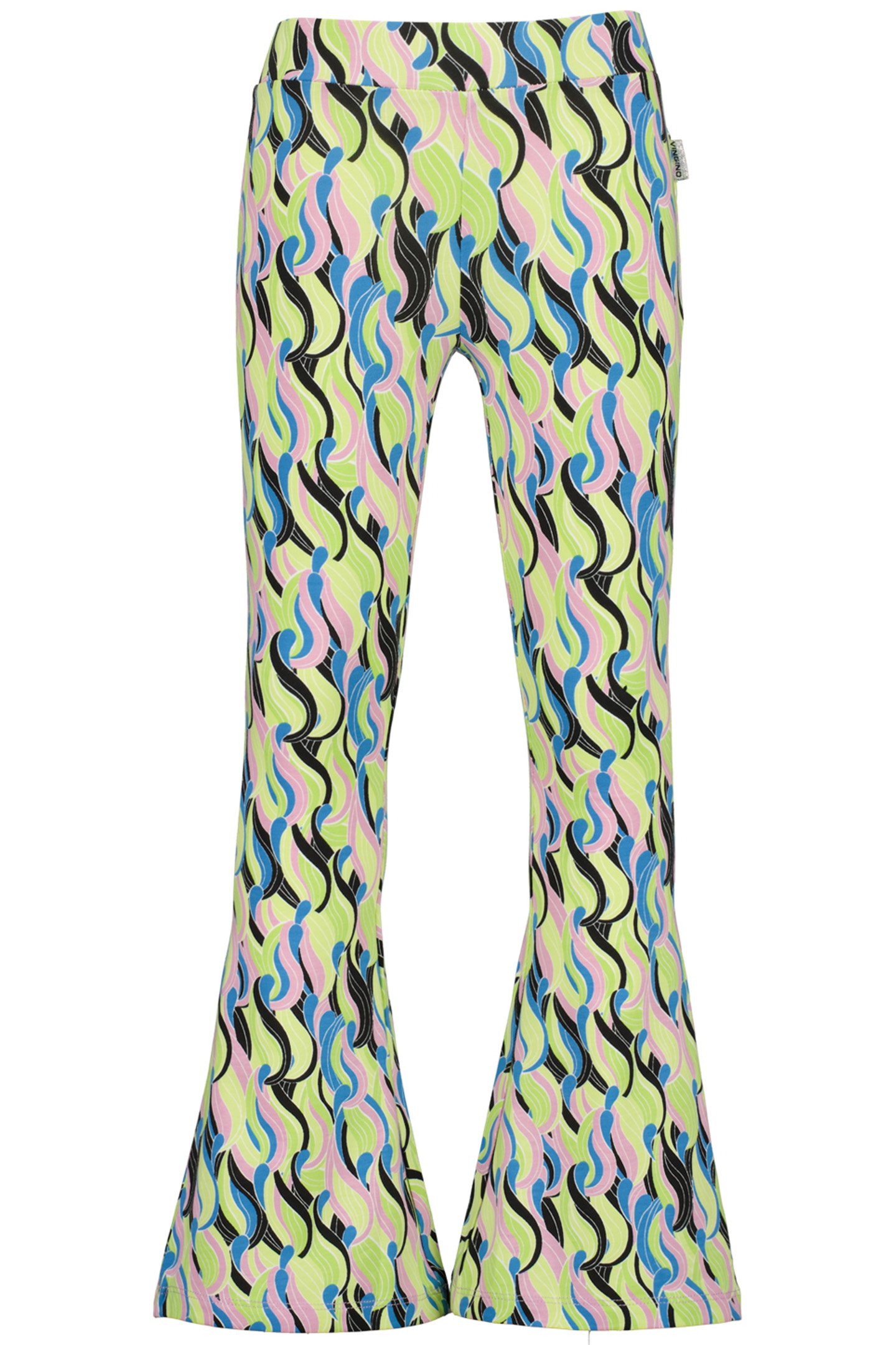 GIRL'S SABINA PANTS GREEN SPLASH 1
