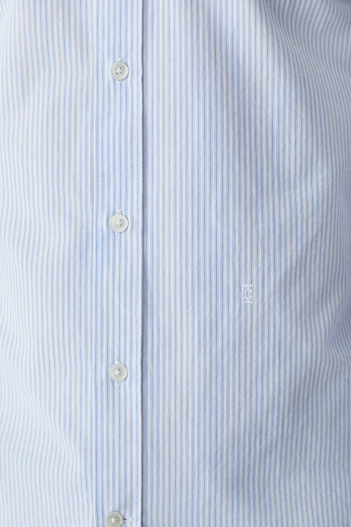 COLLARLESS SHIRT SHIRTS & BLOUSES OCEAN BLUE 7