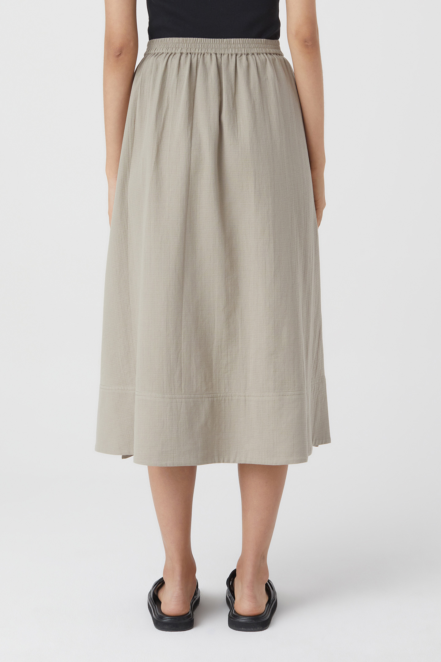 MIDI SKIRT SKIRTS GREY VENEER 2