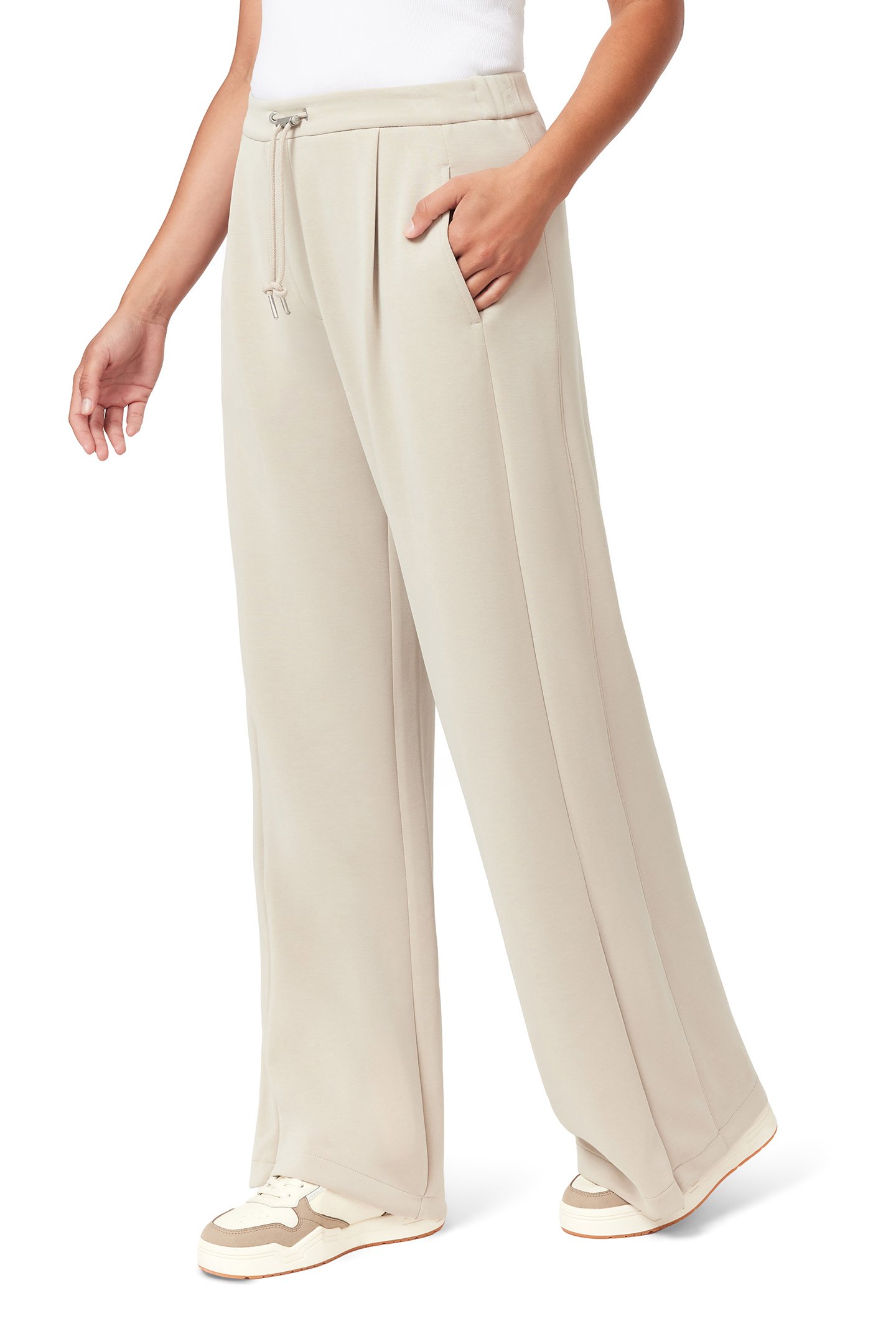 SIDE ZIPPER PANT FEATHER GRAY 4