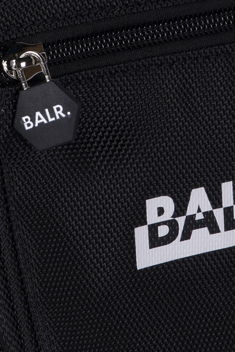UNISEX CLASSIC BALR. MIRROR CROSSBODY BAG JET BLACK 5