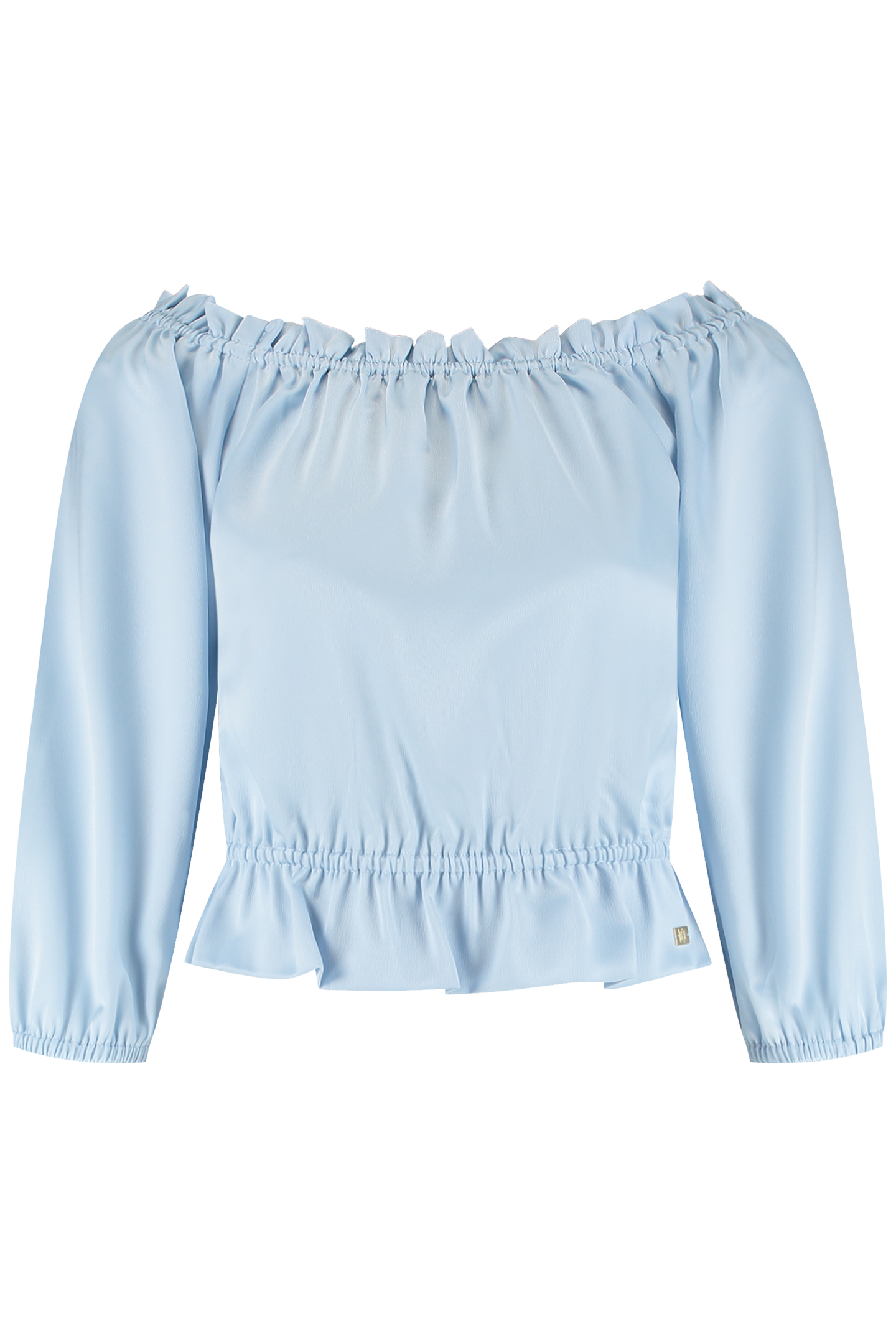 DAMASCUS TOP LIGHT BLUE 1