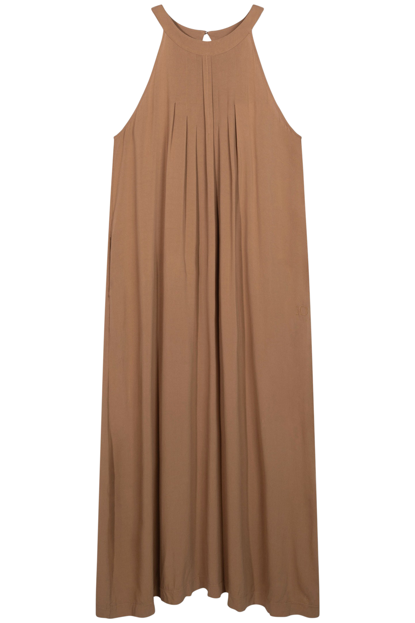 SMOKING DRESS CEDAR BROWN 3