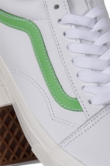 OLD SKOOL LEATHER WHITE/GREEN 4