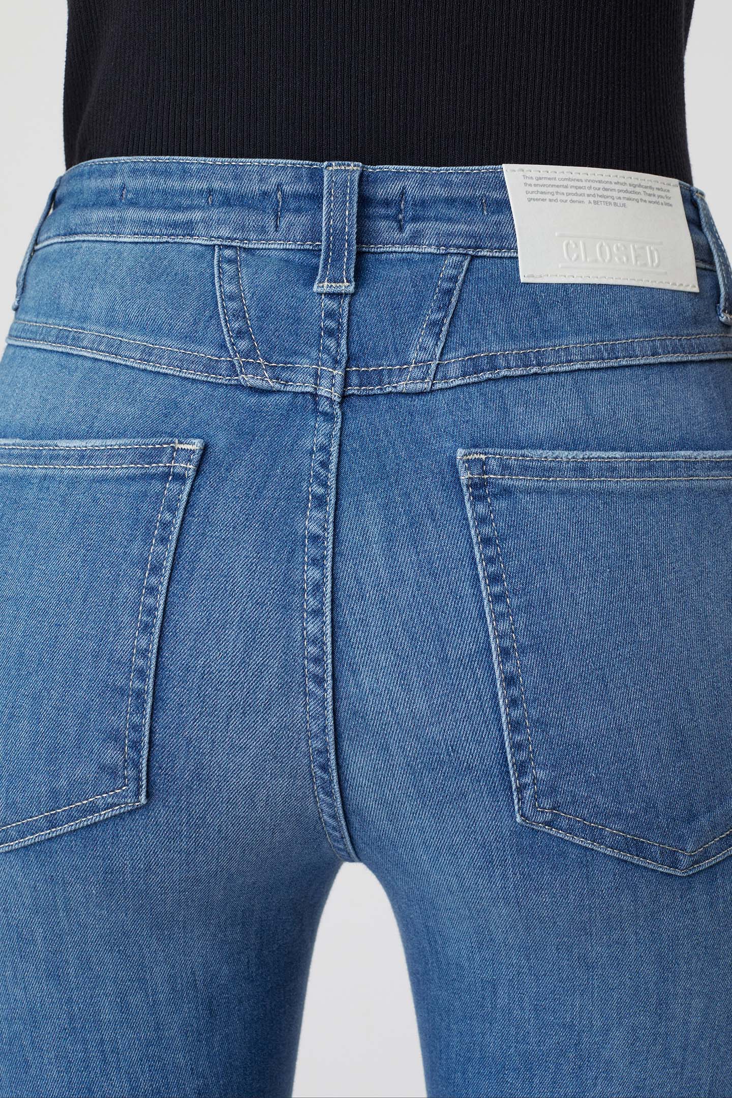 SKINNY PUSHER JEANS DARK BLUE 7