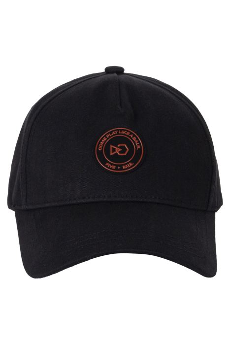 UNISEX BALR. X FIVE COTTON CAP JET BLACK 1