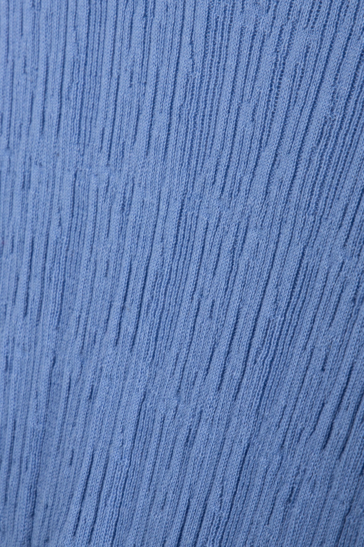 SUPERFINE CREW NECK STRUCTURED CRUISE BLUE 4