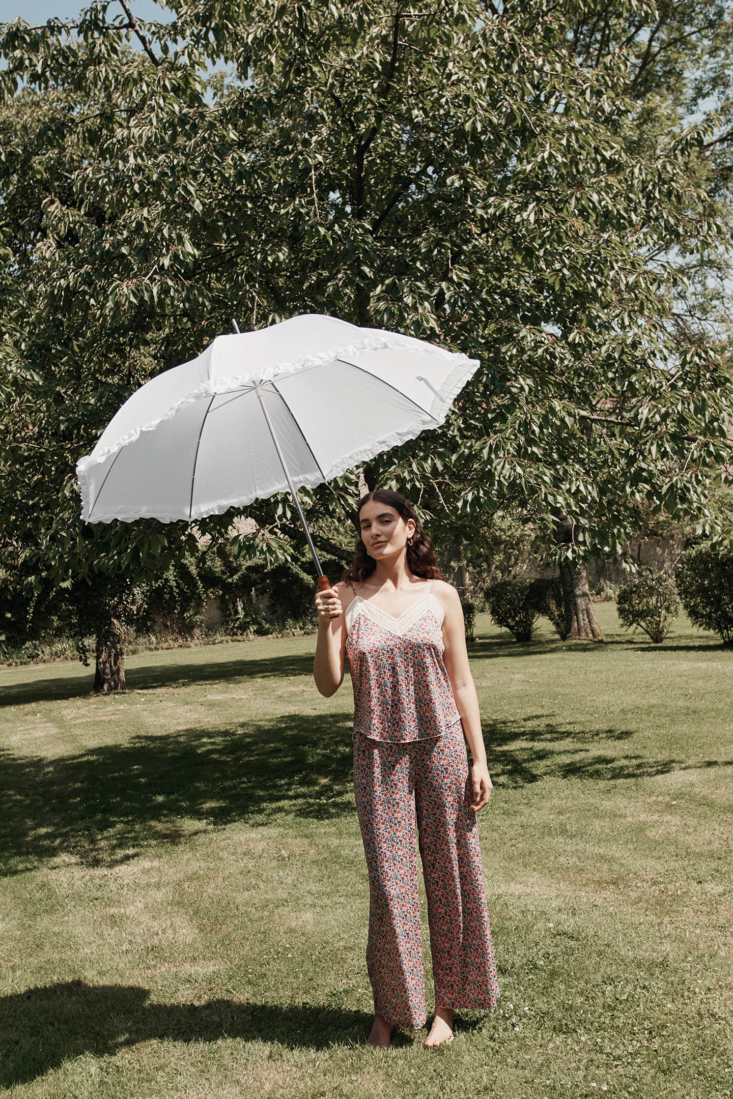 PAJAMAS TOP CHARLY BLUSH FLORAL WORLD 2