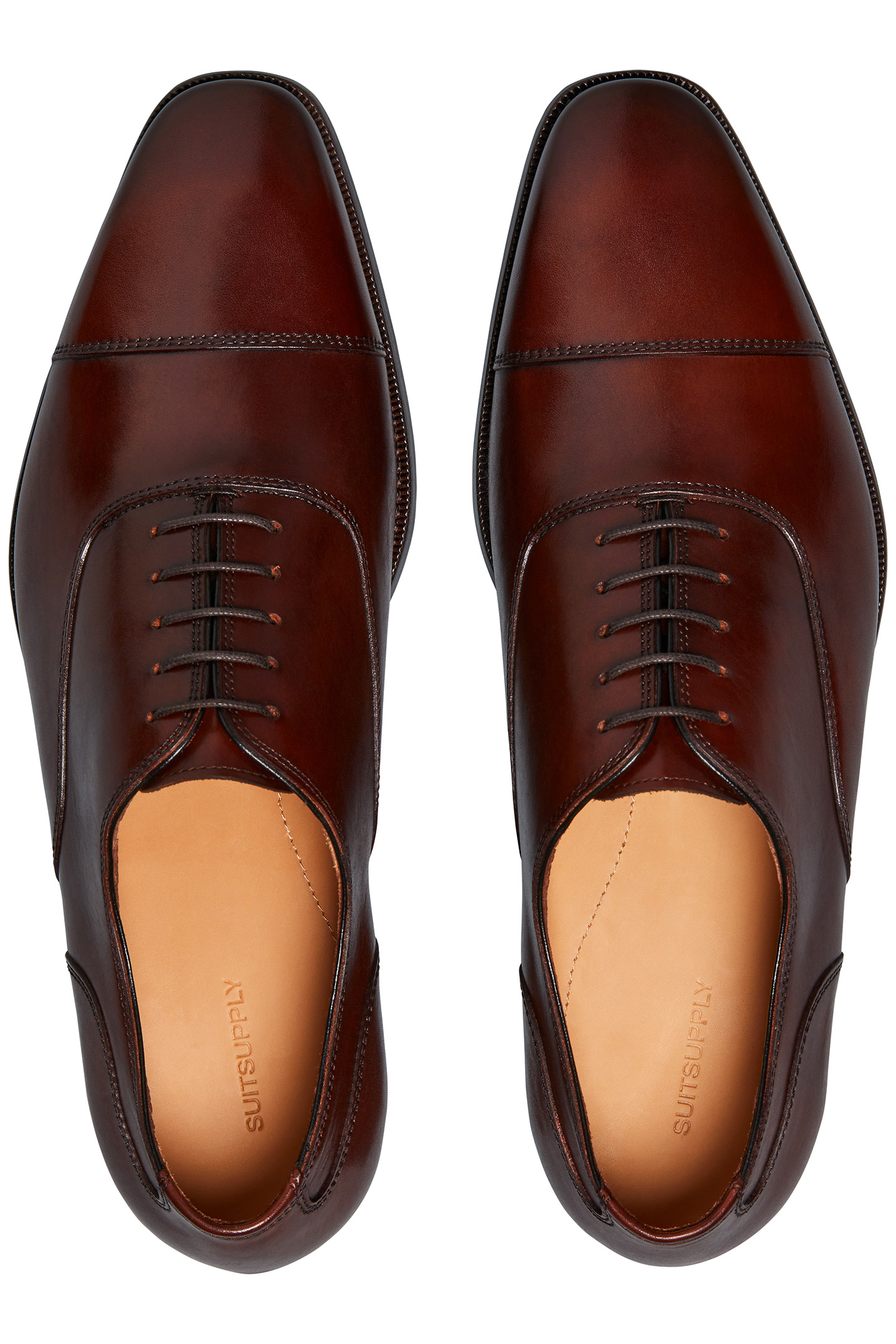 LEATHER-OXFORD-BROWN BROWN 3
