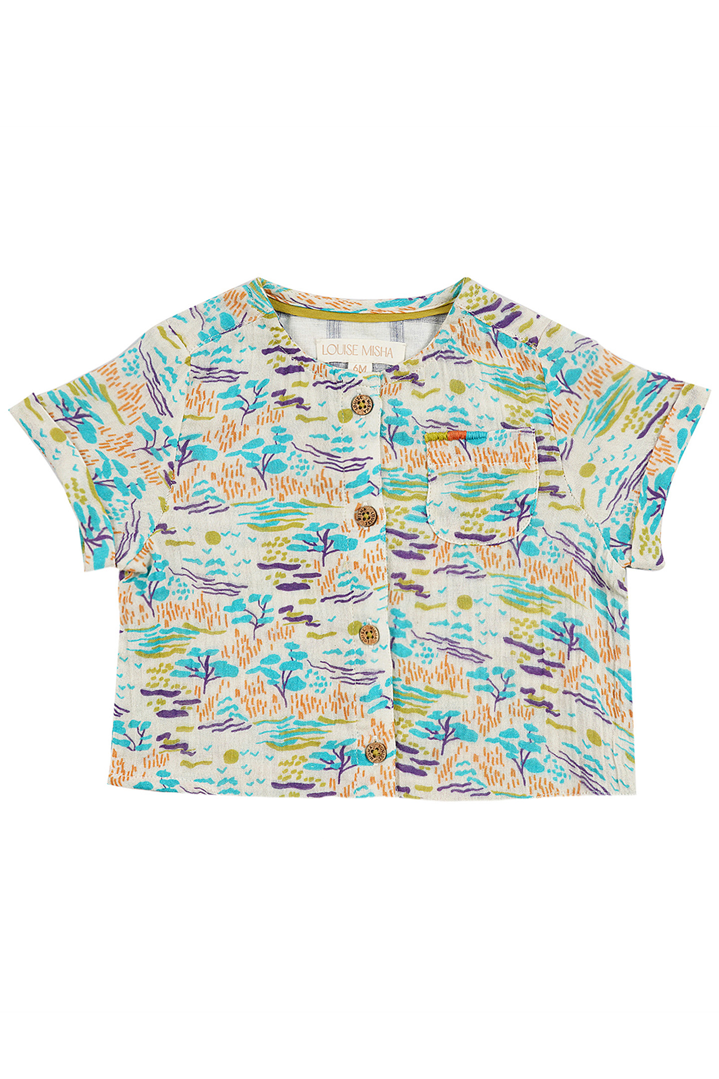 SHIRT ADELIO CREAM PAST FIELDS 2