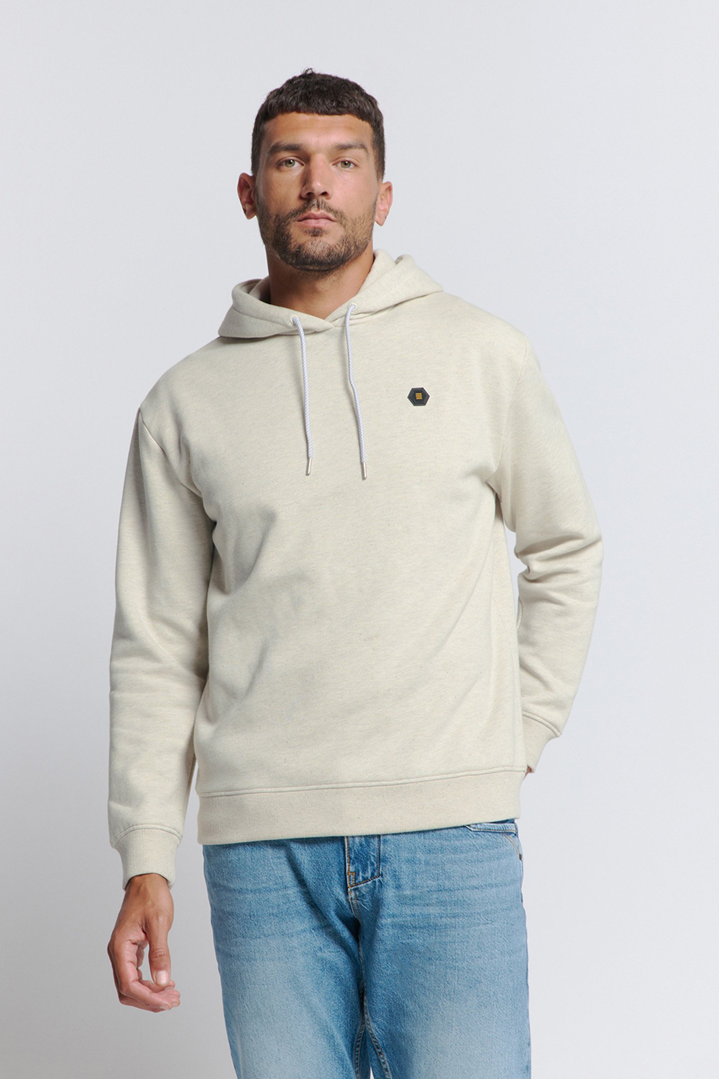 SWEATER HOODED MELANGE KIT 1