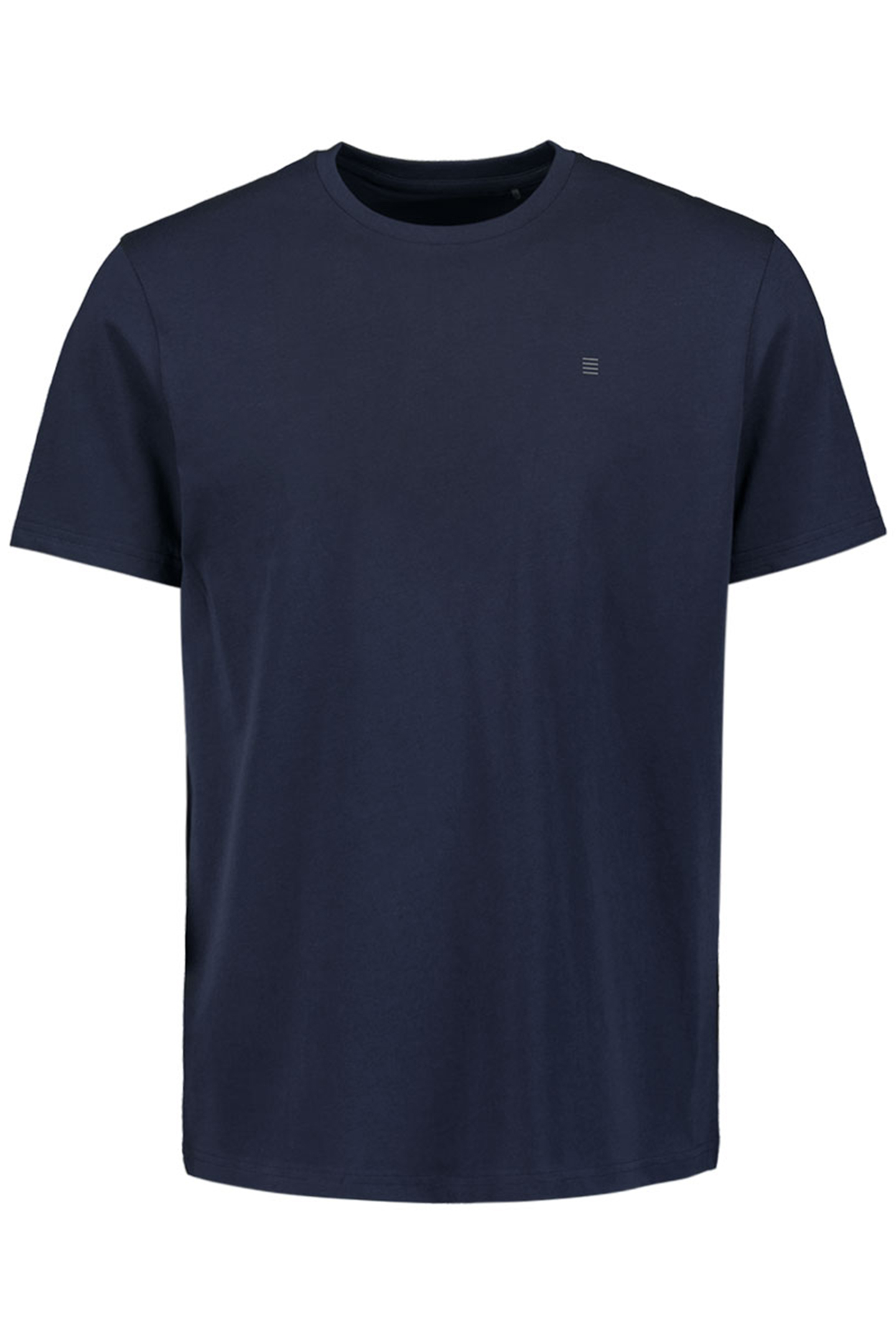 T-SHIRT CREWNECK SOLID BASIC BLUEBERRY 4