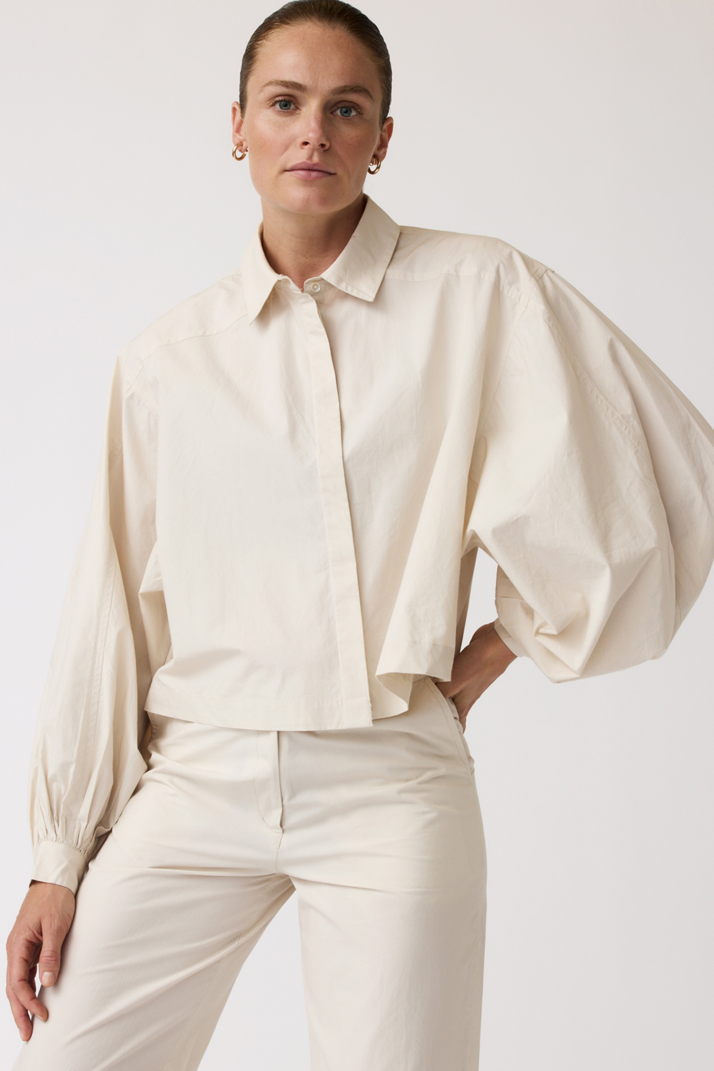 DAISY SHIRT OATMEAL 3